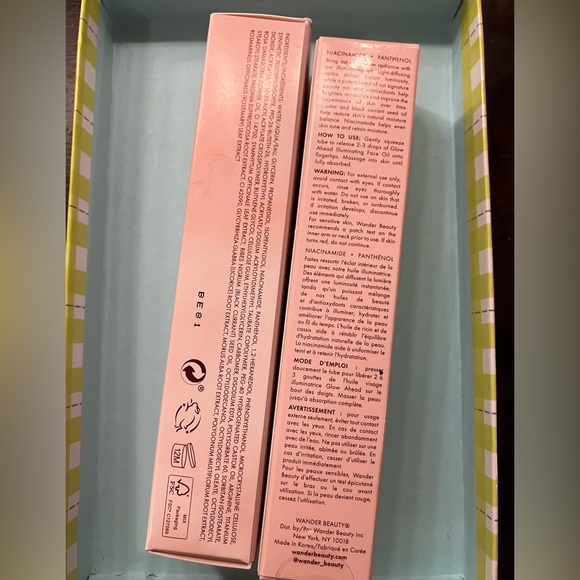 Two Wander Beauty Face Illuminating Oil cosmetics skincare NIB - Picture 15 of 16